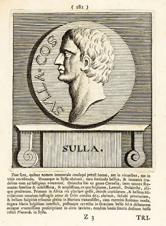 Gods And Heroes Prints: Lucius Cornelius Sulla, Roman dictator