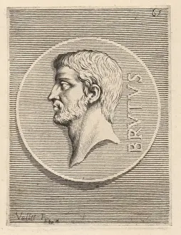 Ignatio De Lazari Prints: Lucius Junius Brutus, semi-legendary founder of the Roman Republ