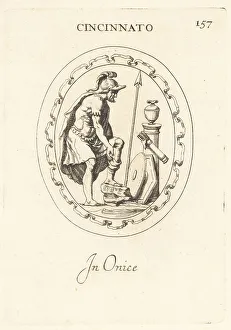 Quiver Prints: Lucius Quinctius Cincinnatus putting on his armour