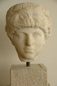 Peloponnese Collection: Lucius Verus Augustus. Roman Emperor (161-169). Bust. Olympi