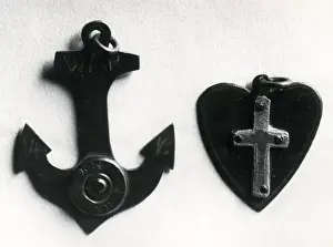 Lucky charm mascots worn during WW1