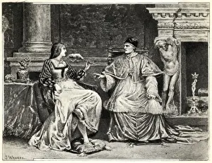 Ferrara Prints: Lucrezia Borgia (Wagr)
