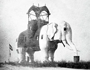 Lucy Prints: Lucy the Elephant, Atlantic City, USA, Victorian period