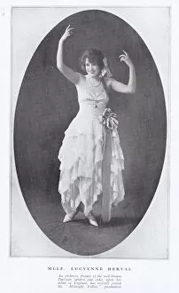 Images Dated 12th May 2016: Lucyenne Herval, a well-known Parisian cabaret star