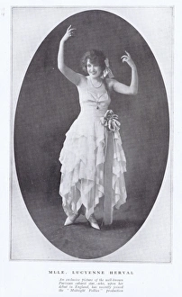 Images Dated 12th May 2016: Lucyenne Herval, a well-known Parisian cabaret star