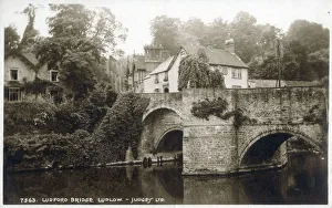Images Dated 1st March 2019: Ludford Bridge, Ludlow, Shropshire