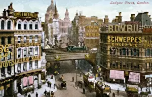 Schweppes Prints: Ludgate Circus, London
