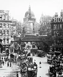 Ludgate Circus London Victorian period