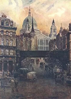 Images Dated 9th October 2012: Ludgate Hill / 1918