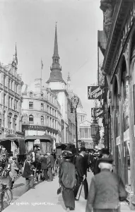Ludgate Prints: Ludgate Hill, London