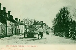 Queens Prints: Ludgershall, Wiltshire - Queens Head