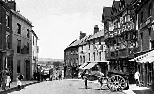 Ludlow Prints: Ludlow The Bull Ring early 1900s