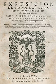 1516 Collection: Ludovico Ariosto (1474 1533) Italian poet. Orlando Furio