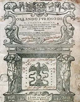 Ludovico Ariosto (1474 1533) Italian poet. Orlando Furio