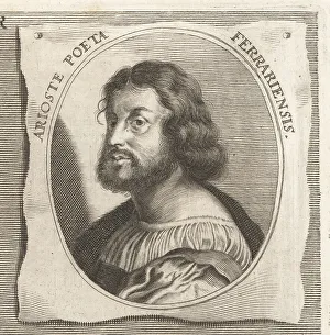 Ariosto Prints: Ludovico Ariosto, Italian poet, 1474-1533
