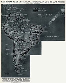 Panam Gallery: Lufthansa airlines in Latin America by G. H. Davis