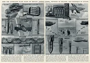 Release Prints: Luftwaffe raids on Britain by G. H. Davis