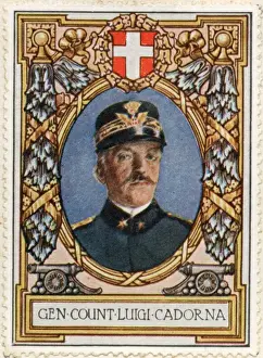 Cadorna Prints: Luigi Cadorna / Stamp