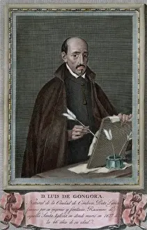 Luis de Gongora (1561-1627). Spanish Baroque lyric poet. Eng