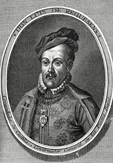 1748 Prints: Luis de Requesens y Zuniga (1528-1576). Spanish military