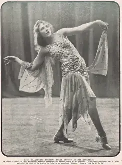 Cochran Prints: Luise Blackbourne from C. B. Cochrans cabaret show