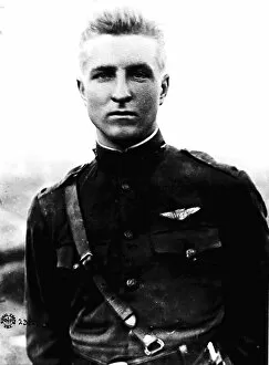 Pilot Collection: Luke, Frank, Pilot and 2nd ranking US air ace in WW1