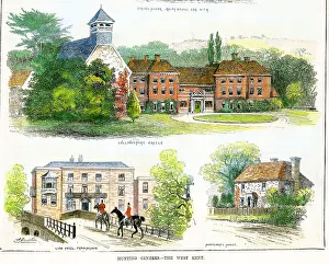 Lullingstone Prints: Lullingstone Castle / Lion Hotel Farningham ?