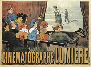Auguste Gallery: LUMIERE, Louis and Auguste. Poster advertising