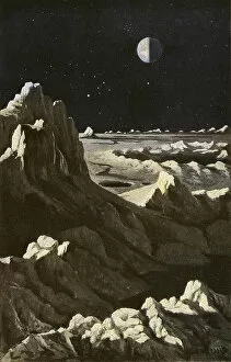 Lunar Gallery: Lunar Landscape Demisun