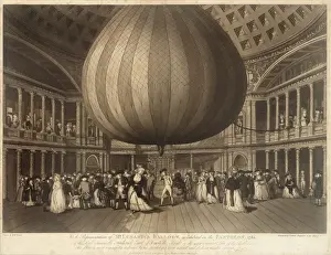 Lunardis balloon, Pantheon