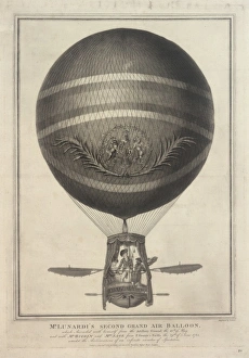 Images Dated 7th August 2011: Lunardis second Grand Air Balloon