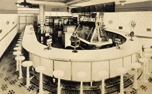 Plaza Prints: Lunch counter, Plaza Goiti, Santa Cruz, Manila, Philippines
