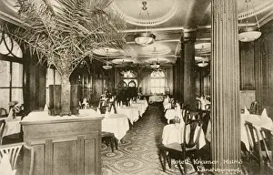 Lampshade Prints: Lunch Room, Hotel Kramer, Malmo, Sweden