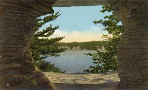 Folder Prints: Luncheon Hall, Wisconsin River, Wisconsin, USA Date: 1932