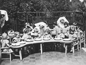 Nostalgia Collection: Lunchtime at Nursery