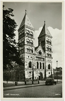 Images Dated 1st July 2016: Lund Cathedral (Lutheran) in Skane (Scania), Swede