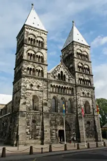 Skane Prints: Lund Cathedral, Skane, Sweden