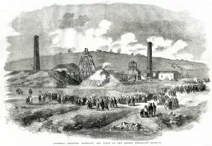 Disasters Collection: Lung Hill Colliery 1857