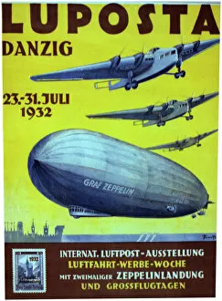 Zeppelin Collection: Luposta Airshow - Danzig