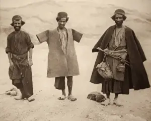 Kettle Prints: Lur Tribesmen in felt coats