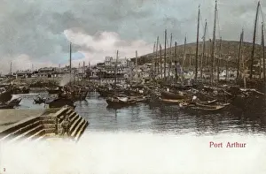 Liaoning Prints: Lushunkou / Port Arthur - The Harbour