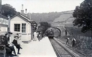 Images Dated 8th June 2021: Lustleigh Village Station, Devon