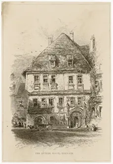 1546 Prints: Luther - Eisenach home 1
