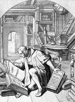 Discovers Prints: Luther Finds the Bible