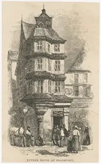 1546 Prints: Luther - Frankfurt Home