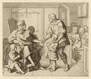1492 Prints: LUTHER GOES TO SCHOOL