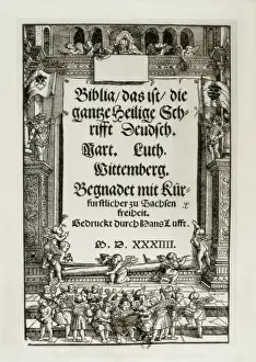 Translated Prints: LUTHER, Martin (1483-1546)
