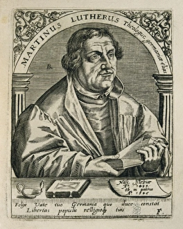 LUTHER, Martin (1483-1546). German religious