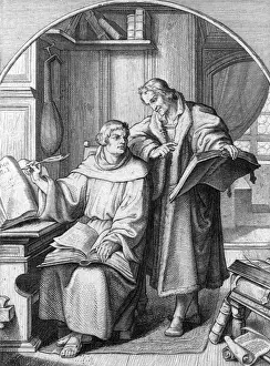 Joins Prints: Luther and Melancthon