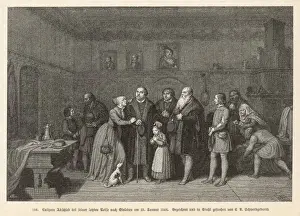 1546 Prints: Luther Says Goodbye